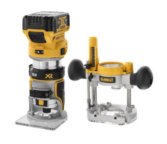 Bild på DeWalt DCW604P2 Handöverfräs 18V XR 8mm TSTAK (2x5,0Ah)