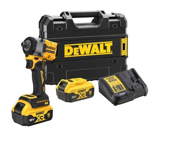 Bild på DeWalt DCF922P2T Mutterdragare 18V XR  1/2" TSTAK (2x5,0Ah)
