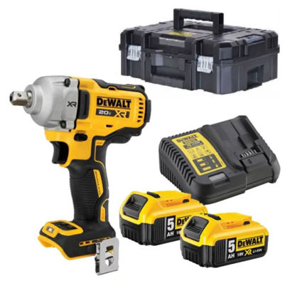 DeWalt DCF892P2T Mutterdragare 18V XR  1/2" (2x5,0Ah)