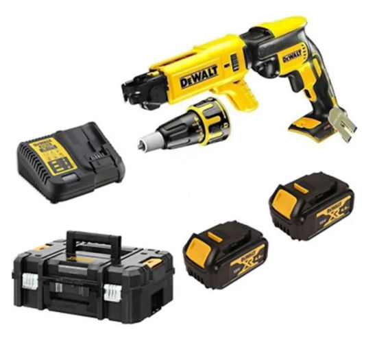Bild på DeWalt DCF620M2K Gipsskruvdragare 18V XR  (2x4,0Ah)