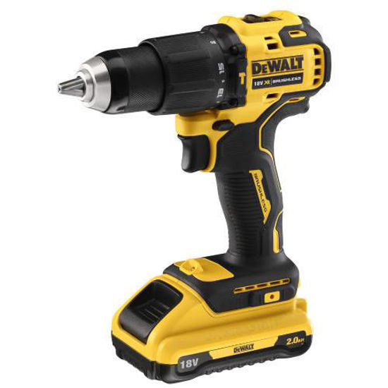 Bild på DeWalt DCD709D2T Borr-/skruvdragare Med Slagfunktion 18V XR  (2x2,0Ah)