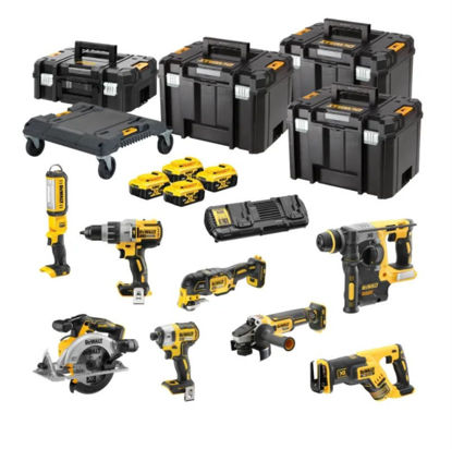 Bild på DeWalt DCK853P4T Verktygspaket 18V XR  8-Pack (4x5,0Ah)