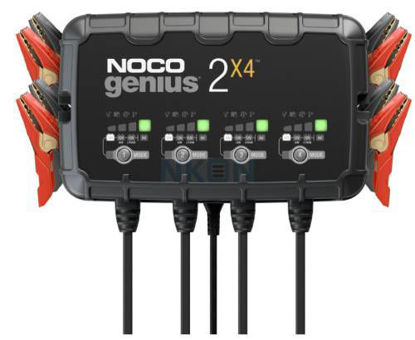 Bild på Noco Genius 2X4 Bank Batteriladdare 6V/12V 8A