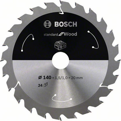 Bosch Cirkelsågsklinga 140x20 24T ACCU