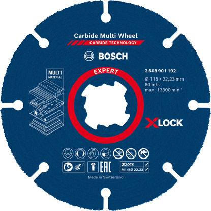 Bosch Expert Carbidemulti Wheel X-LOCK kapskiva 115mm 22,23mm