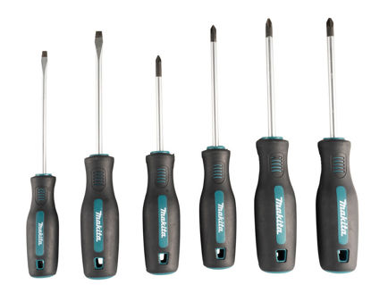 Makita E-13524 Skruvmejselsats 6-delar SL/PH/PZ