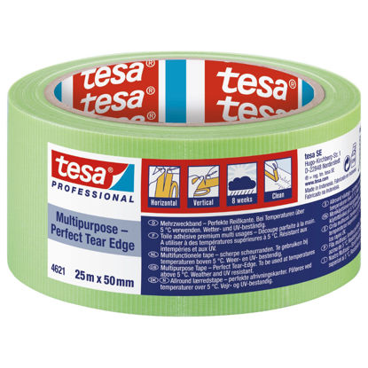 Tesa 4621  Vävtejp Allround 25m x 50mm