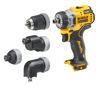 DeWalt DCD703NT Skruvdragare 12V XR TSTAK inkl. chuckar (utan batteri)