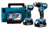 Makita DLX2289TJ Combokit 18V DDF485/DTD153 (2x5,0ah)