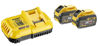 DeWalt DCB118X2 Flexvolt Batteri & laddpaket 54V (2x3,0/9,0ah)