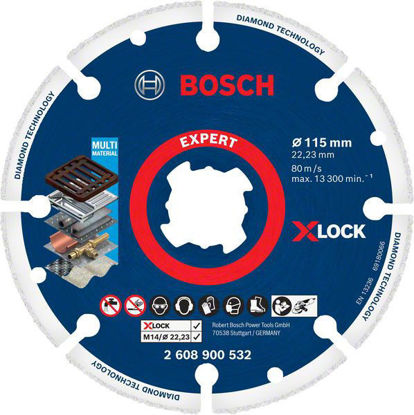 Bosch Expert Diamond Metal Wheel X-LOCK kapskiva 115 x 22,23 mm