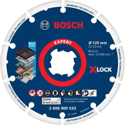 Bosch Expert Diamond Metal Wheel X-LOCK kapskiva 125 x 22,23 mm