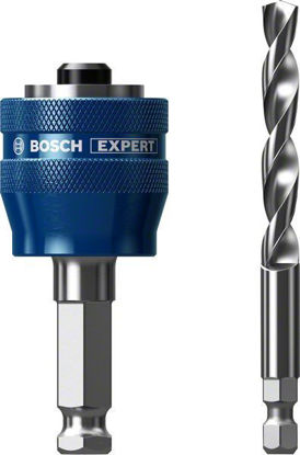 Bosch Expert Power Change Plus systemadapter, 11 mm, för hålsåg, HSS-G-borr 7,15 x 105 mm, 2 st.