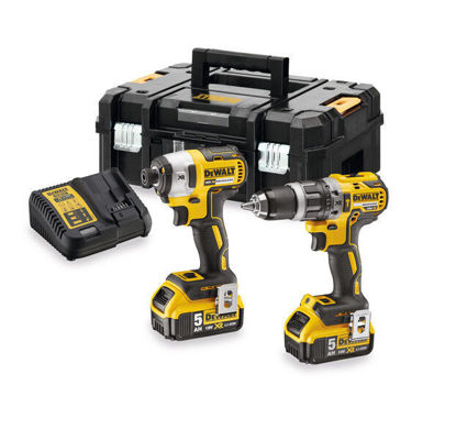 DeWalt DCK266P2T Combokit 18V XR TSTAK (2x5,0Ah)