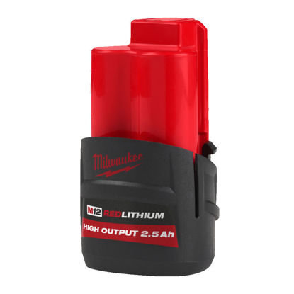 Milwaukee M12 HB2.5 Batteri High-Output 12V 2,5ah