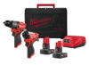 Milwaukee M12 FPP2A2-402X Combokit 12V FPD2+FID2 (2x4,0ah)