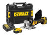 DeWalt DCW682P2 Lamellfräs 18V T-STAK (2x5,0ah)