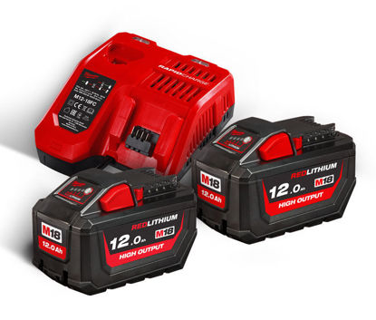 Milwaukee M18 HNRG-122 Batteriset 18V (2x12,0ah)