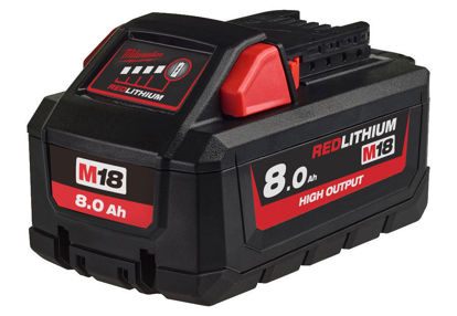 Milwaukee M18 HB8 Batteri High Output 18V 8,0ah