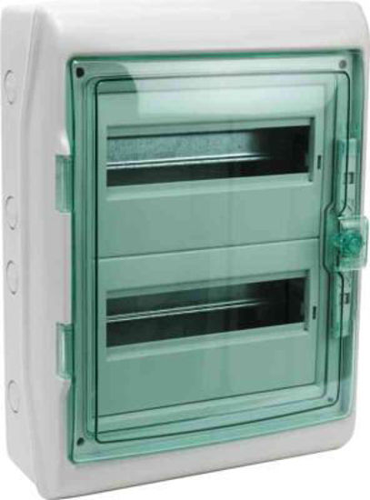 Schneider Electric Normcentral Kaedra, IP65, 2 Rad, 24 Moduler