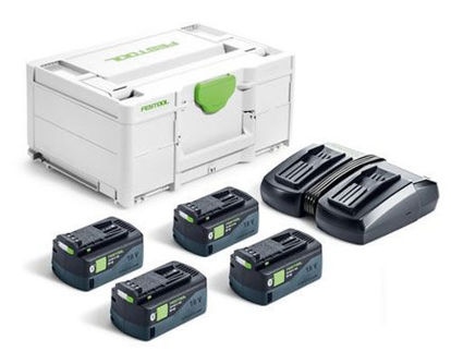 Festool Laddpaket SYS 18V 4x5,0/TCL 6 DUO