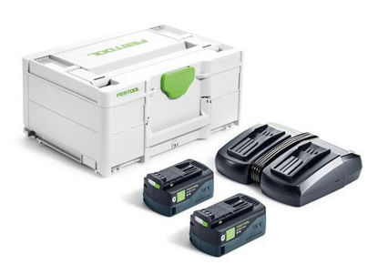 Festool Laddpaket SYS 18V 2x5,0/TCL 6 DUO