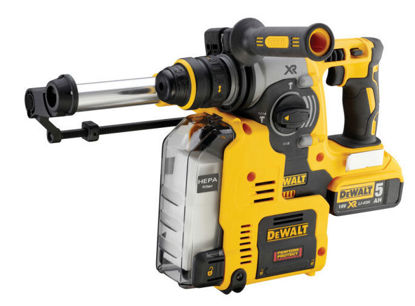 DeWalt DCH275P2 Borrhammare SDS+ med Dammutsug 18V XR (2x5,0ah)