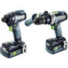 Festool TID 18 5,0/4,0-Set TPC 18/4 Skruvdragarpaket 18V (1x5,0ah + 1x4,0ah)