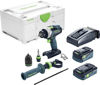 Festool Skruvdragare TDC 18/4 5,0/4,0 I-Plus QUADRIVE