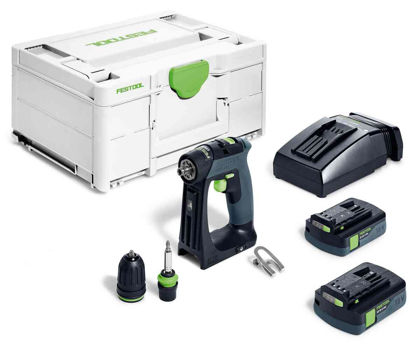 Festool Skruvdragare CXS 18 C 3,0-Plus 18V (2x3,0ah)