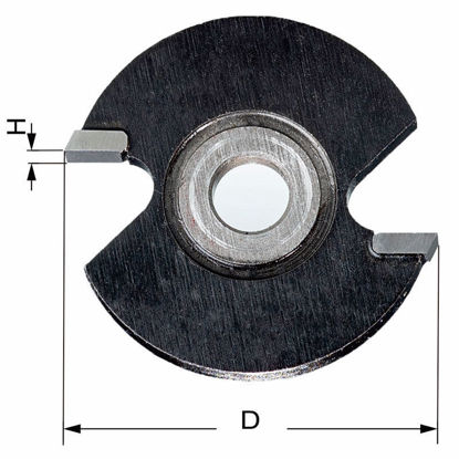 Delver Skivnotfräs 5x40 S=8mm