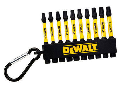 DeWalt DT7275 Torx Bitsset 10-delar med Bältesclips IMPACT