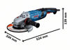 Bosch GWS 30-230 PB Vinkelslip 2800W 230mm