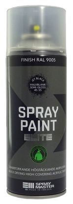 Spraymaster Sprayfärg Elite Svart RAL9005 400ml