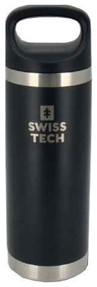 Swiss Tech Termoflaska, 532 ml - Svart