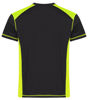 Clique Ambition-T T-Shirt Svart/Gul Kontrast