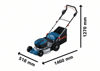 Bosch GRA 18V2-46 Gräsklippare 2x18V 46cm (utan batterier)