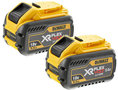 DeWalt DCB547X2 Batteriset 18V/54V XR FV (2x9,0Ah)