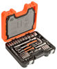 Bahco S910 Hylsnyckelsats 1/4 " 1/2" 91-delar