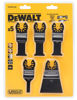 DeWalt DT20732 Multisågblad Set 5-delar