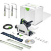 Festool TS 55 FEBQ-Plus Sänksågspaket (2 skenor, 2 Skarvstycken, 2 tvingar, förvaringsväska)