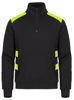 CLIQUE Ambition Half Zip Svart/Gul