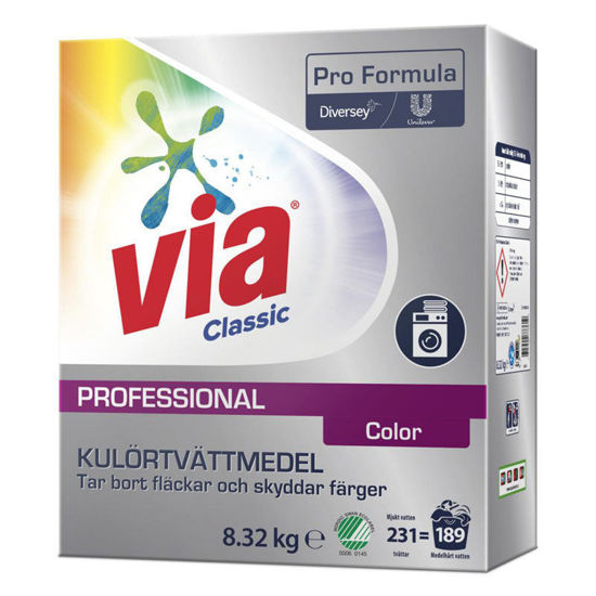 Via Tvättmedel Maskintvätt Color 8,32kg