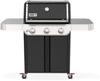 Weber Genesis E-315 Gasolgrill 3-brännare Svart