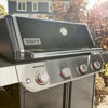 Weber Genesis E-415 Gasolgrill 4-brännare Svart