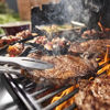 Weber Genesis E-415 Gasolgrill 4-brännare Svart