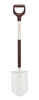 Fiskars Spade Ergonomisk Spetsig Vit