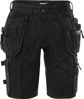 Fristads 2532 GCYD Hantverkarshorts Green Stretch Svart