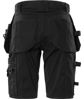 Fristads 2532 GCYD Hantverkarshorts Green Stretch Svart