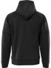 Fristads 7831 GKI Sweatshirt-jacka med huva Svart